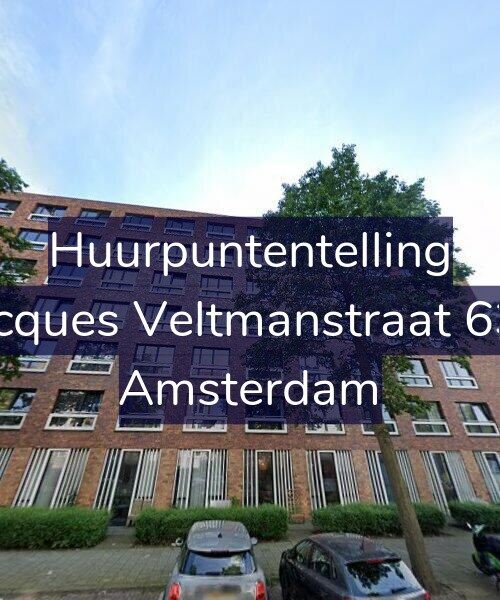 Foto gevel Huurpuntentelling voor Jacques Veltmanstraat 639, Amsterdam