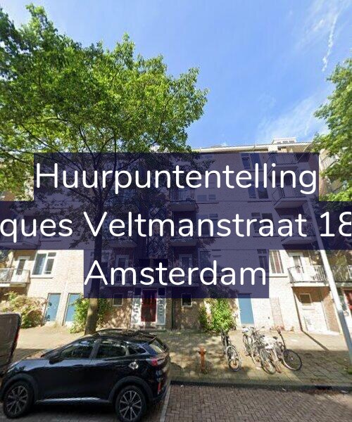 Foto gevel Huurpuntentelling voor Jacques Veltmanstraat 18-H, Amsterdam