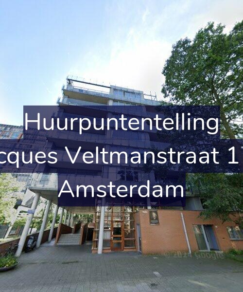 Foto gevel Huurpuntentelling voor Jacques Veltmanstraat 171, Amsterdam