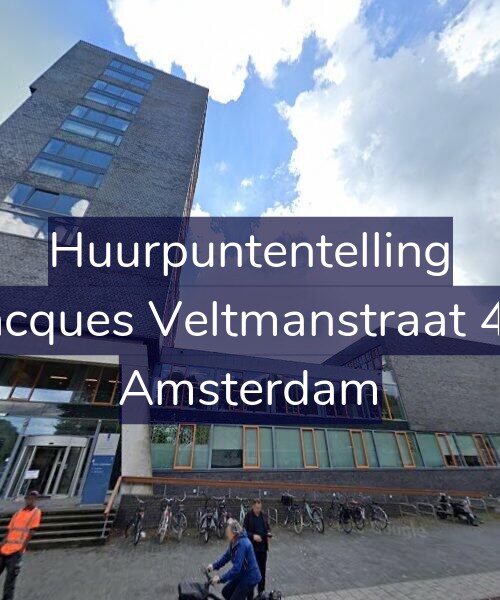 Foto gevel Huurpuntentelling voor Jacques Veltmanstraat 45, Amsterdam