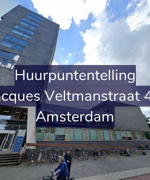 Foto gevel Huurpuntentelling voor Jacques Veltmanstraat 47, Amsterdam