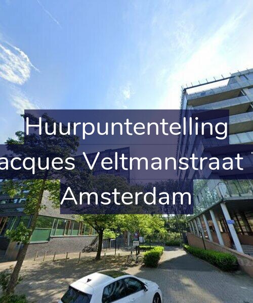 Foto gevel Huurpuntentelling voor Jacques Veltmanstraat 7, Amsterdam