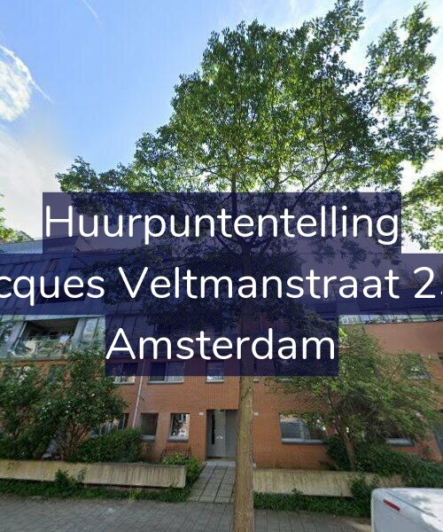 Foto gevel Huurpuntentelling voor Jacques Veltmanstraat 251, Amsterdam