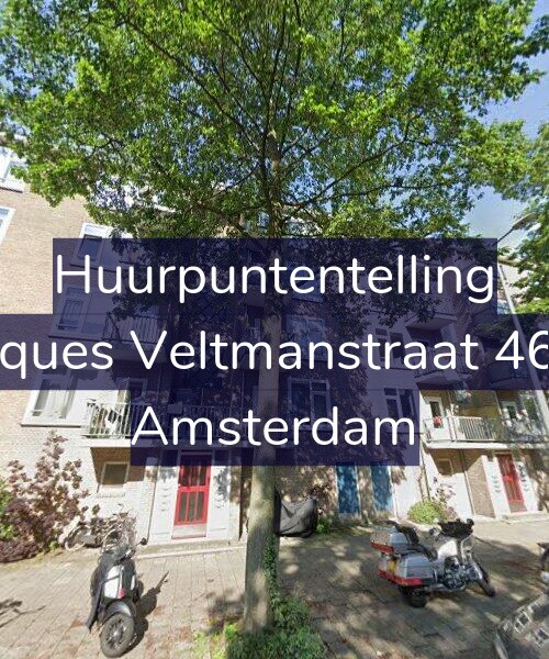 Foto gevel Huurpuntentelling voor Jacques Veltmanstraat 46-H, Amsterdam