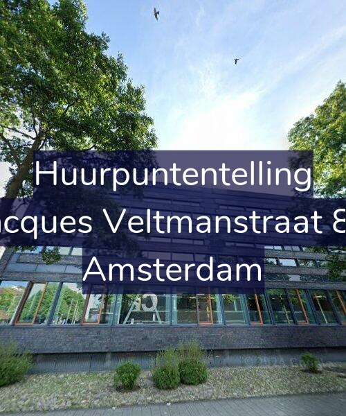 Foto gevel Huurpuntentelling voor Jacques Veltmanstraat 89, Amsterdam