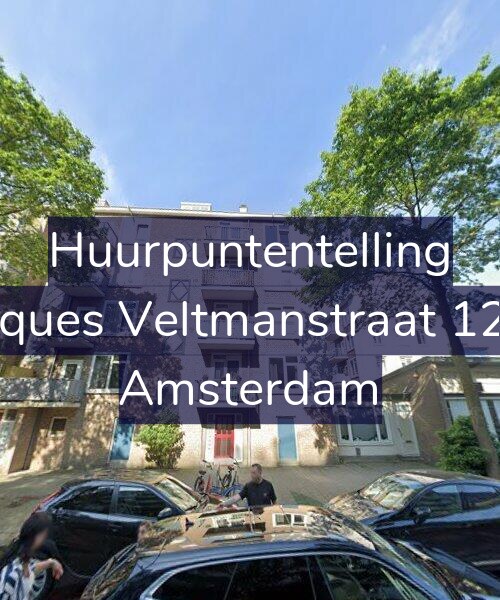 Foto gevel Huurpuntentelling voor Jacques Veltmanstraat 12-H, Amsterdam