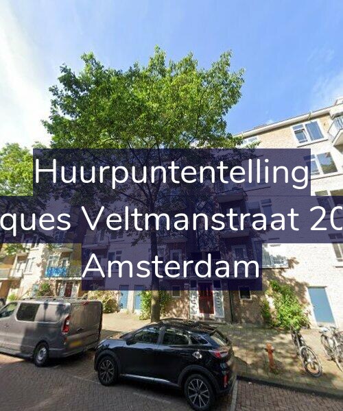 Foto gevel Huurpuntentelling voor Jacques Veltmanstraat 20-H, Amsterdam