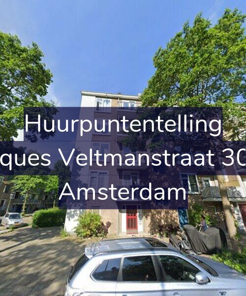 Foto gevel Huurpuntentelling voor Jacques Veltmanstraat 30-H, Amsterdam