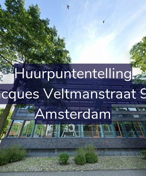 Foto gevel Huurpuntentelling voor Jacques Veltmanstraat 95, Amsterdam