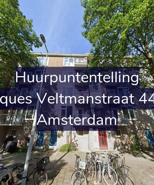 Foto gevel Huurpuntentelling voor Jacques Veltmanstraat 44-H, Amsterdam