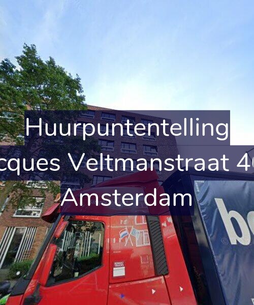 Foto gevel Huurpuntentelling voor Jacques Veltmanstraat 467, Amsterdam