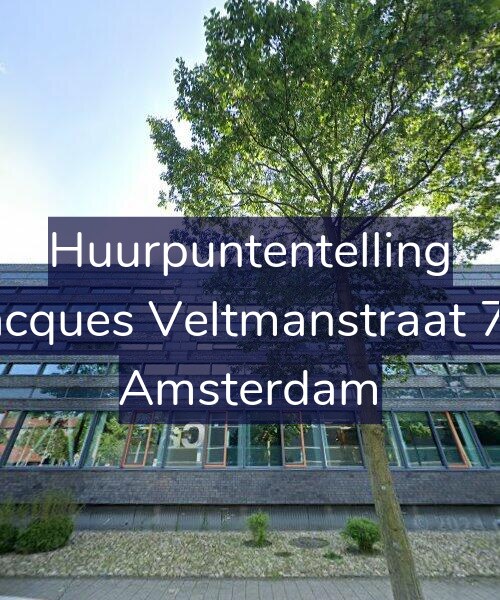 Foto gevel Huurpuntentelling voor Jacques Veltmanstraat 79, Amsterdam