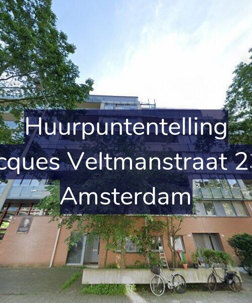 Foto gevel Huurpuntentelling voor Jacques Veltmanstraat 237, Amsterdam