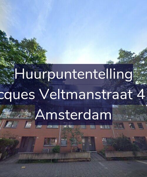 Foto gevel Huurpuntentelling voor Jacques Veltmanstraat 413, Amsterdam