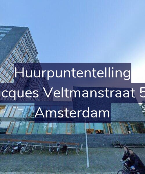 Foto gevel Huurpuntentelling voor Jacques Veltmanstraat 51, Amsterdam