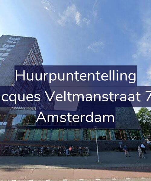 Foto gevel Huurpuntentelling voor Jacques Veltmanstraat 71, Amsterdam