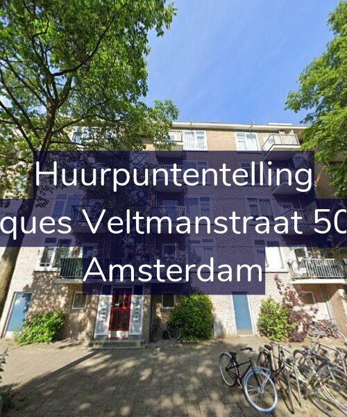 Foto gevel Huurpuntentelling voor Jacques Veltmanstraat 50-H, Amsterdam