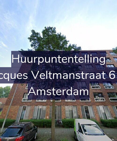 Foto gevel Huurpuntentelling voor Jacques Veltmanstraat 611, Amsterdam