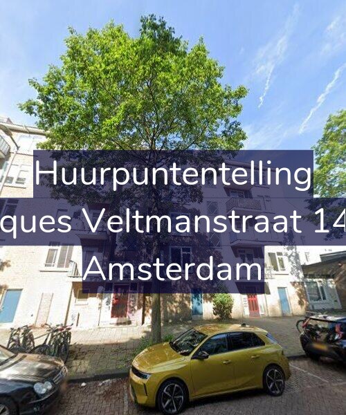Foto gevel Huurpuntentelling voor Jacques Veltmanstraat 14-H, Amsterdam