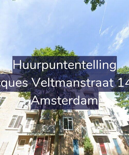 Foto gevel Huurpuntentelling voor Jacques Veltmanstraat 14-3, Amsterdam