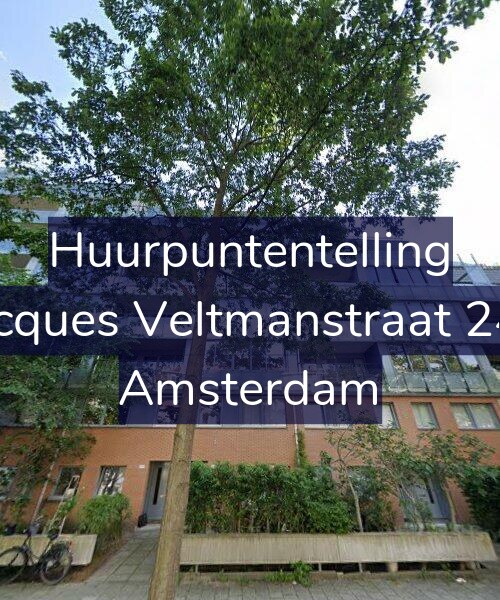 Foto gevel Huurpuntentelling voor Jacques Veltmanstraat 241, Amsterdam