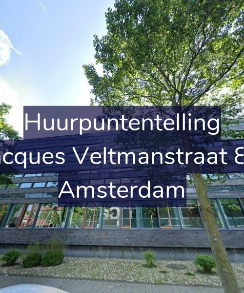 Foto gevel Huurpuntentelling voor Jacques Veltmanstraat 87, Amsterdam
