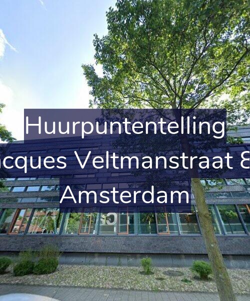 Foto gevel Huurpuntentelling voor Jacques Veltmanstraat 85, Amsterdam