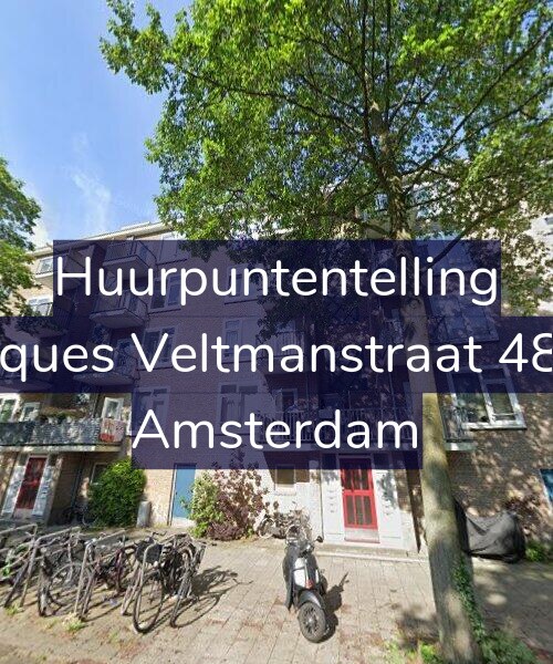 Foto gevel Huurpuntentelling voor Jacques Veltmanstraat 48-H, Amsterdam