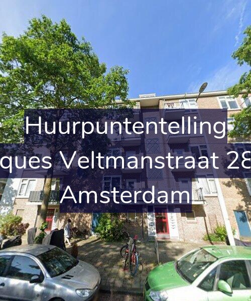Foto gevel Huurpuntentelling voor Jacques Veltmanstraat 28-H, Amsterdam