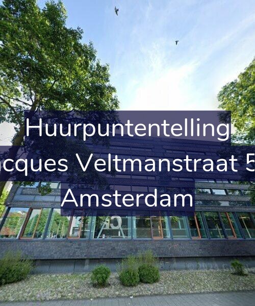 Foto gevel Huurpuntentelling voor Jacques Veltmanstraat 53, Amsterdam