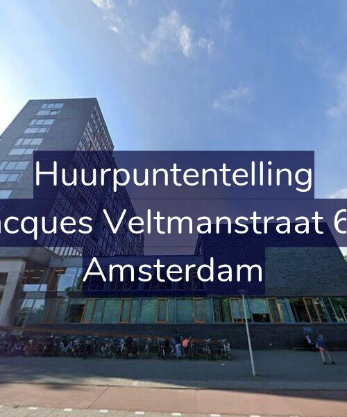 Foto gevel Huurpuntentelling voor Jacques Veltmanstraat 69, Amsterdam