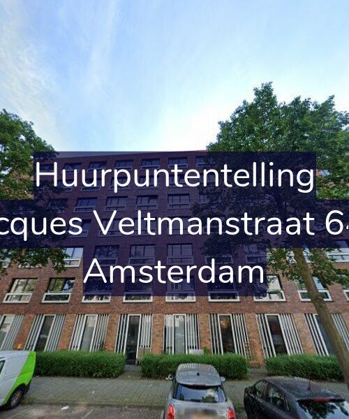Foto gevel Huurpuntentelling voor Jacques Veltmanstraat 641, Amsterdam