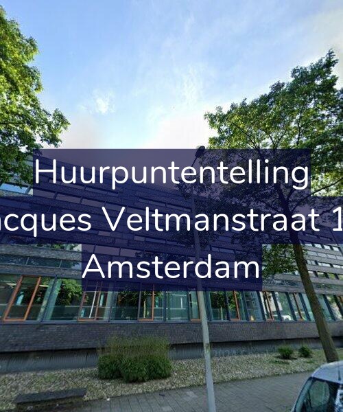 Foto gevel Huurpuntentelling voor Jacques Veltmanstraat 19, Amsterdam