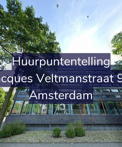 Foto gevel Huurpuntentelling voor Jacques Veltmanstraat 97, Amsterdam