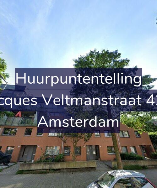 Foto gevel Huurpuntentelling voor Jacques Veltmanstraat 421, Amsterdam