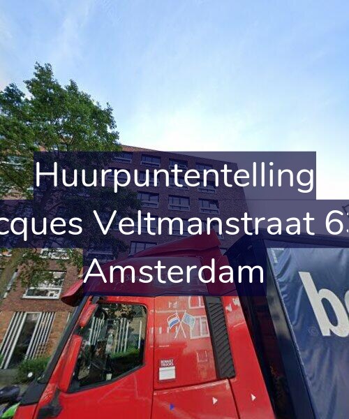 Foto gevel Huurpuntentelling voor Jacques Veltmanstraat 633, Amsterdam