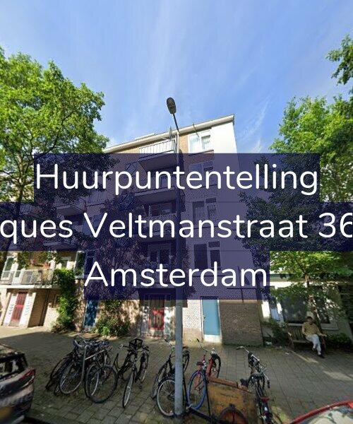 Foto gevel Huurpuntentelling voor Jacques Veltmanstraat 36-H, Amsterdam
