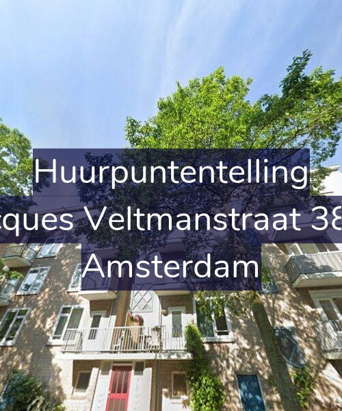 Foto gevel Huurpuntentelling voor Jacques Veltmanstraat 38-3, Amsterdam