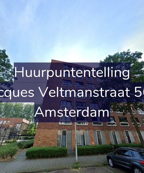 Foto gevel Huurpuntentelling voor Jacques Veltmanstraat 567, Amsterdam