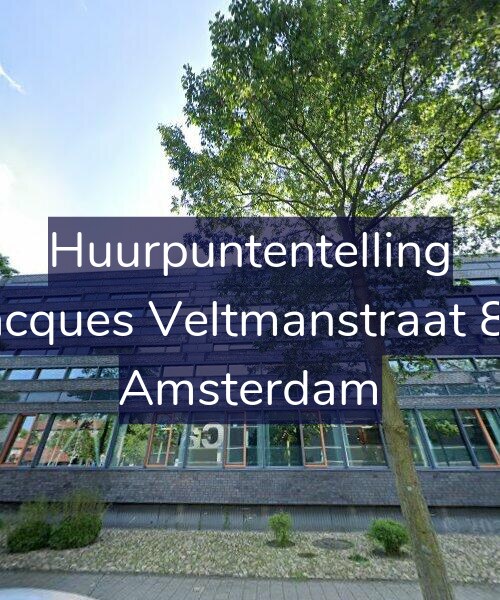 Foto gevel Huurpuntentelling voor Jacques Veltmanstraat 83, Amsterdam