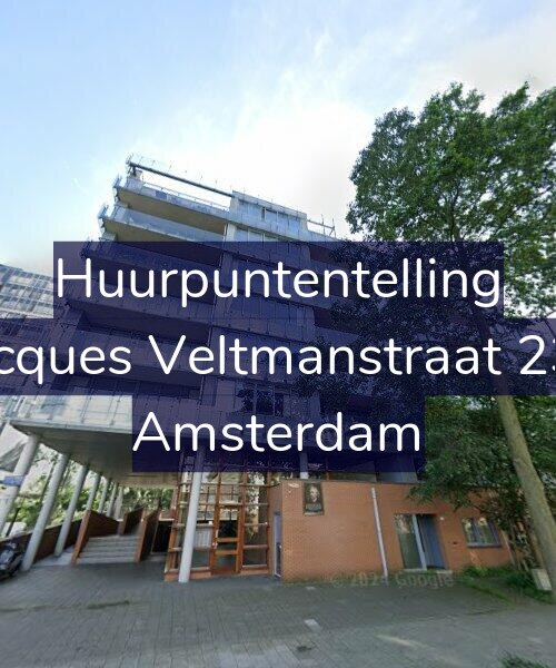Foto gevel Huurpuntentelling voor Jacques Veltmanstraat 235, Amsterdam
