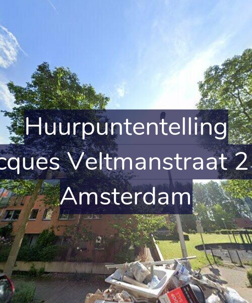 Foto gevel Huurpuntentelling voor Jacques Veltmanstraat 259, Amsterdam