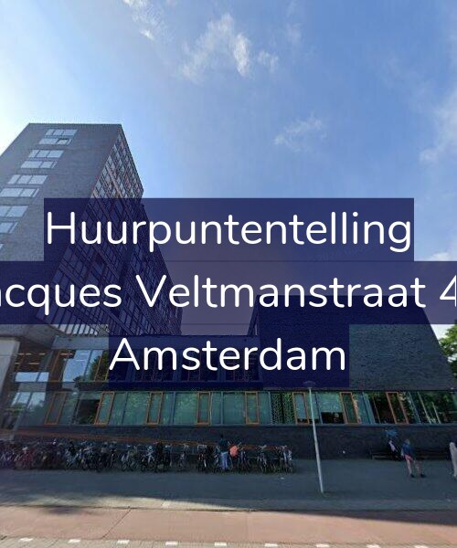 Foto gevel Huurpuntentelling voor Jacques Veltmanstraat 49, Amsterdam