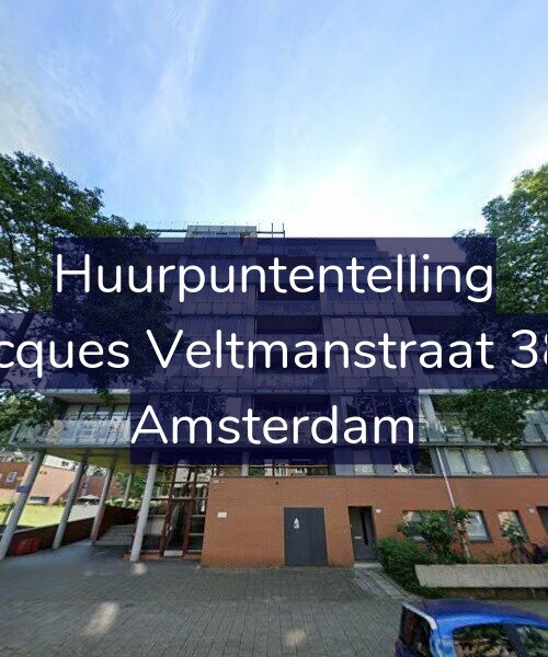 Foto gevel Huurpuntentelling voor Jacques Veltmanstraat 389, Amsterdam