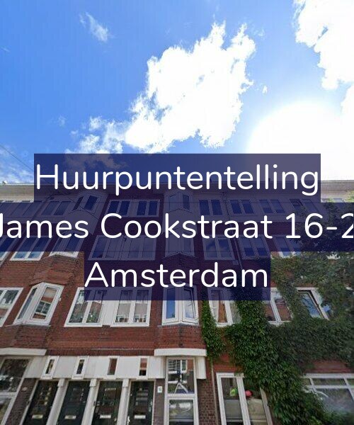 Foto gevel Huurpuntentelling voor James Cookstraat 16-2, Amsterdam