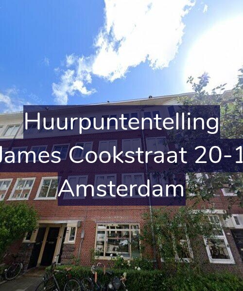 Foto gevel Huurpuntentelling voor James Cookstraat 20-1, Amsterdam
