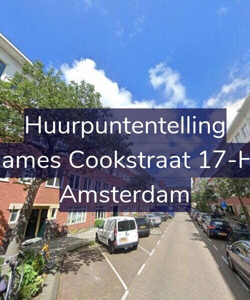 Foto gevel Huurpuntentelling voor James Cookstraat 17-H, Amsterdam
