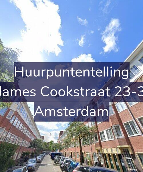 Foto gevel Huurpuntentelling voor James Cookstraat 23-3, Amsterdam