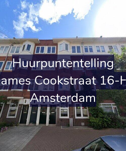 Foto gevel Huurpuntentelling voor James Cookstraat 16-H, Amsterdam