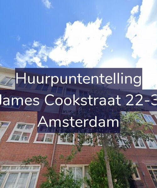 Foto gevel Huurpuntentelling voor James Cookstraat 22-3, Amsterdam